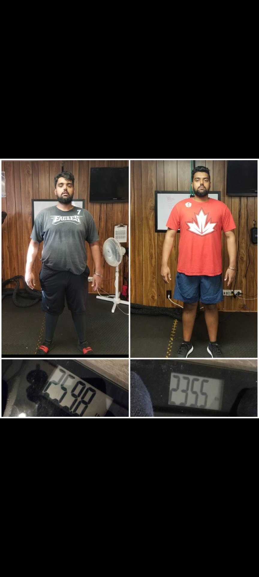 Parm — before and after transformation